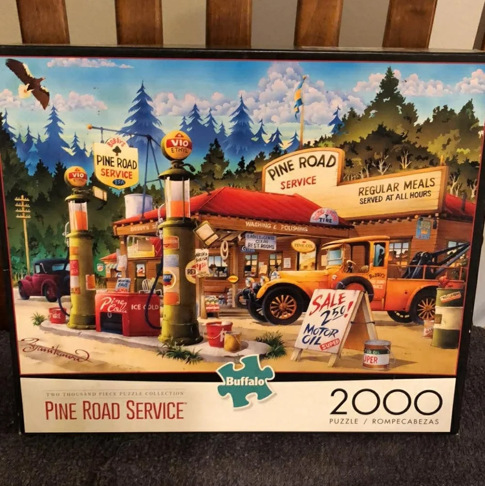 Buffalo Pine Road Service 2000-Piece Puzzle